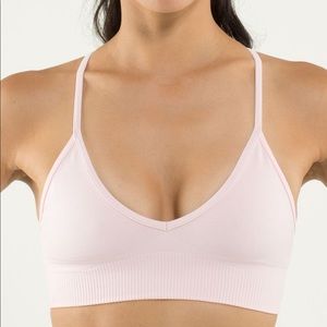 Lululemon Ebb to Street Bra A B size 4 pbls NWT